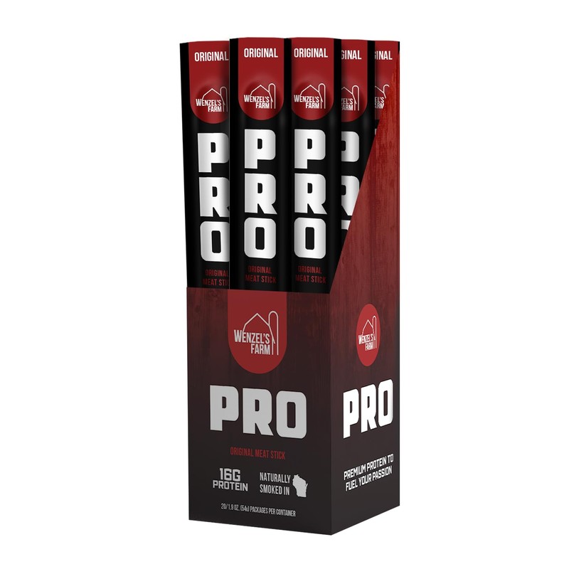 Wenzel's Farm PRO Snack Sticks - Naturally Smoked, Handcrafted with