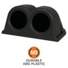 GlowShift Universal Black Dual Gauge Console Dashboard Pod - Fits