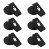 NQEUEPN 6pcs Shower Curtain Clips, Shower Splash Clips Suction Cup