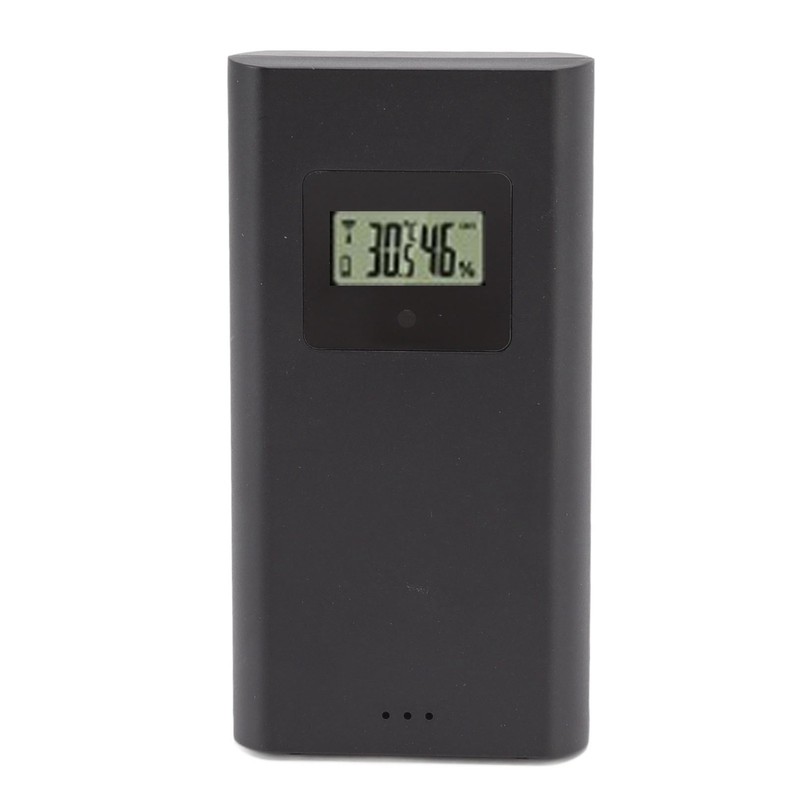 Weather Clock Humidity Temperature Sensor Meter Thermometer for Home Office