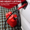 PUMPTOR Fuel Transfer Pump Battery Powered: 4 Adapters for Most