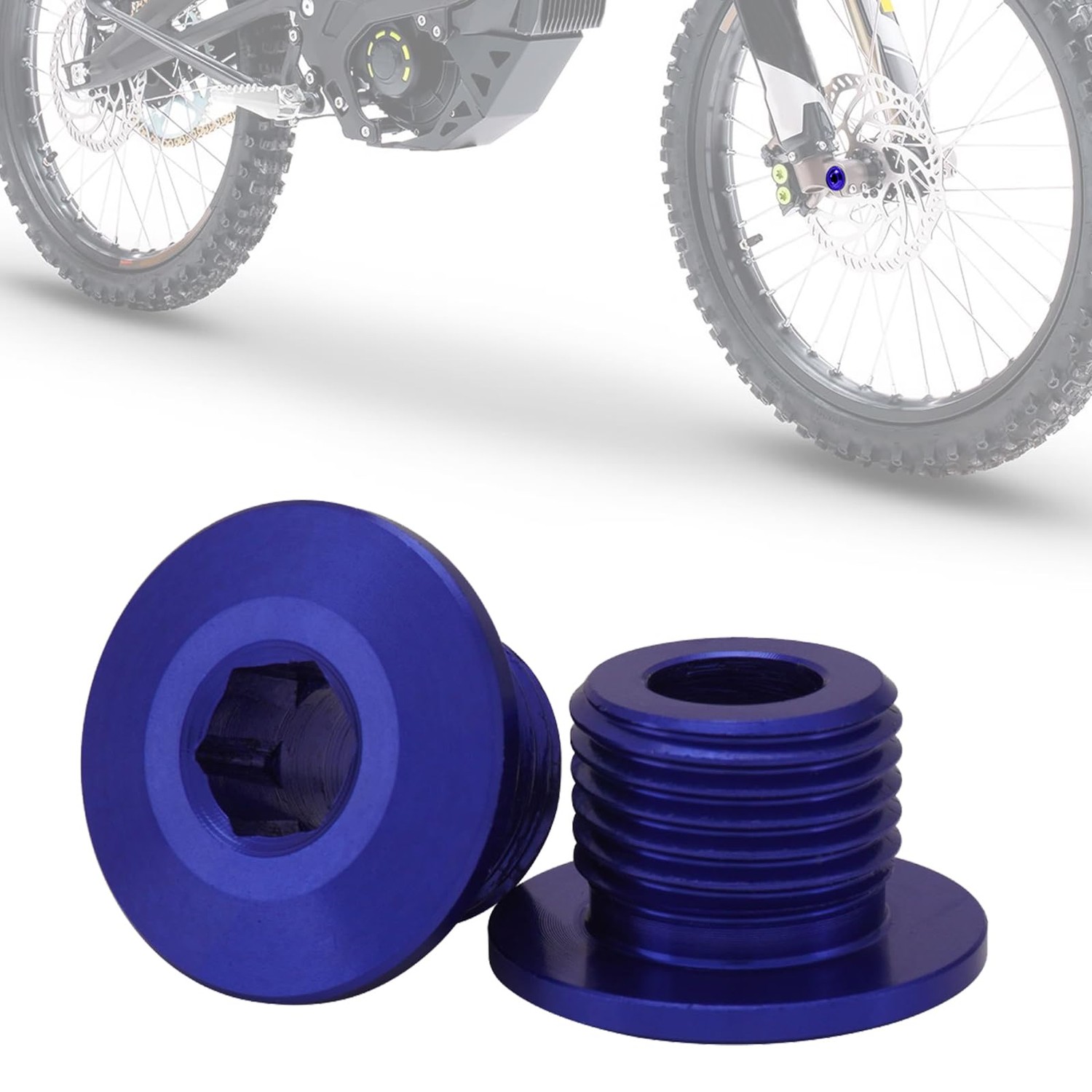 IUVWISN Front Fork Axle Nut Bolt Cap for Surron LBX Rawrr Mantis X ...