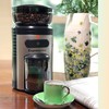 Espressione Professional Conical Burr Coffee Grinder, Black/Silver, 8.5-Oz.
