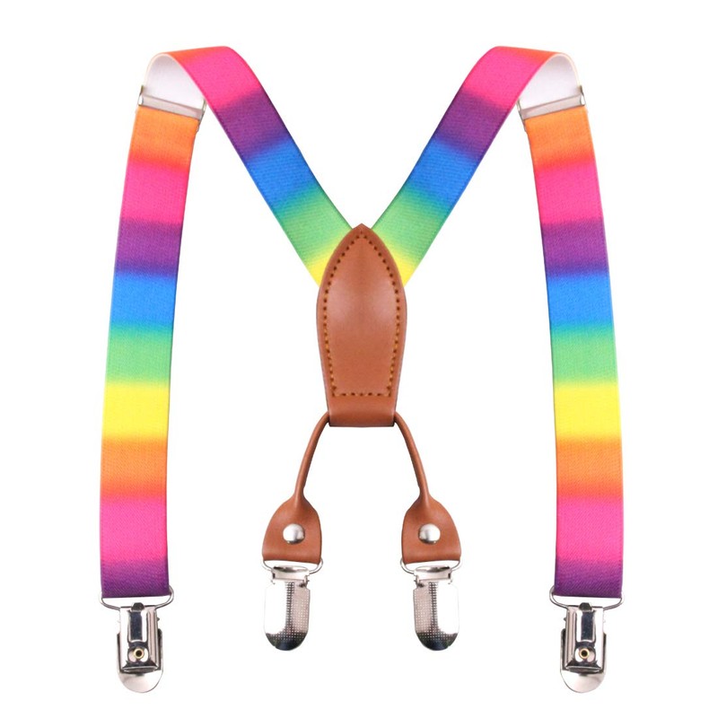 GUCHOL Suspenders Bow tie for Boys and Girls Adjustable Unisex