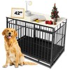 Petmystify Dog Crate Topper with Magnets for 42 Inch Crate
