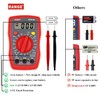 Range Digital Multimeter, Volt Tester Volt Ohm Amp Meter with