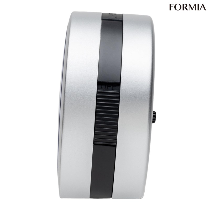 Formia HT-008 Alarm Clock, Easy to Read, Simple, Analog, Electronic