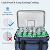 OPUX Soft Cooler Bag, Insulated Collapsible Soft Sided Portable Cooler,