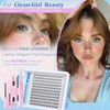 Natural Lash Clusters Kit DIY Lash Extension Kit Wispy Eyelash