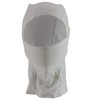 Armycrew Lightweight Breathable Convertible Balaclava Protection Neck Gaiter - White