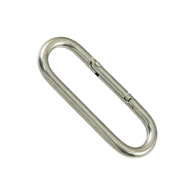 Himejiya Stainless Steel Petite Carabiner #6 (Nominal, 0.2 inch (6