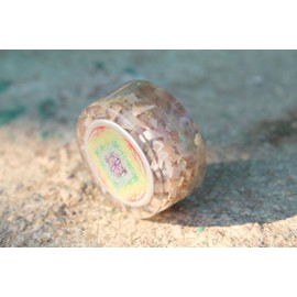 Prajet Energized Orgone Flower of Life Tower Buster for Chakra Balancing, Positive Energy with Chokurei Copper Coil Healing (Moonstone org. FOL)