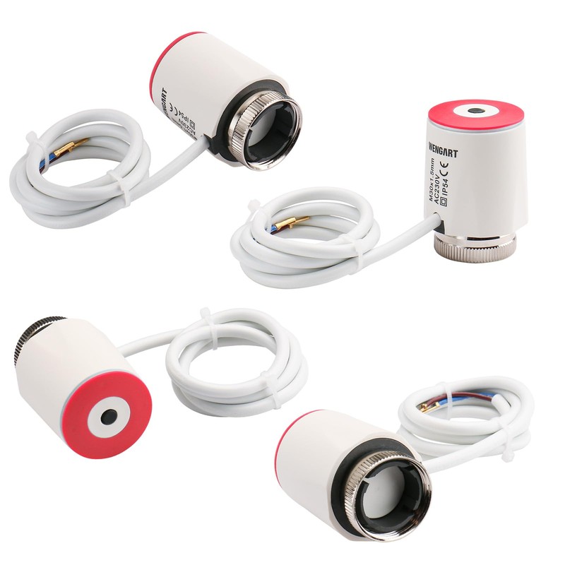 Wengart Thermoelectric Actuator WG5015,AC230V On/Off Status Visible Normaly Closed for