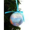 Cocoa Beach Ornament Florida Christmas Tree Ball Decoration with Ocean