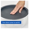 Buddeez Tritan Bowls with Press-To-Seal Lids, Food Prep Bowls, Mixing