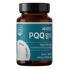 [Genuine] SynergyN PQQ Alpha Food and Drug Administration, 1 unit, 60 tablets / [정품] 시너지엔 PQQ 알파 식약청, 1개, 60정