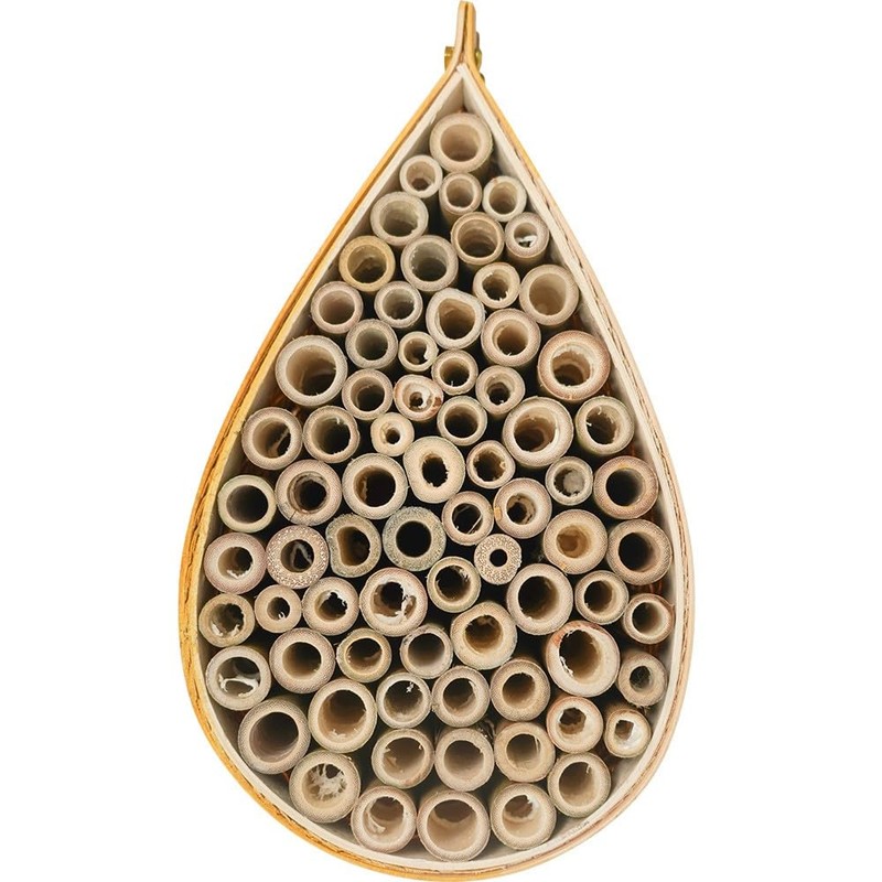 The Magnificent Bee Bamboo Mason Bee Hive House