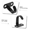 ULTECHNOVO 6Pcs Heavy Duty Iron Ceiling Hooks Screw Mounted Under