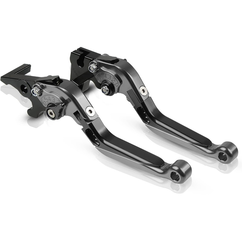 LANQIAN Brake & Clutch Levers Set Foldable Extendable CNC Compatible