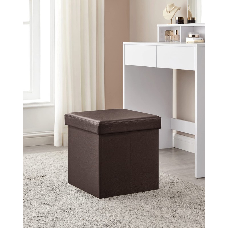 SONGMICS SONGMICS MAZIE Collection - 15 Inches Ottoman with Storage,