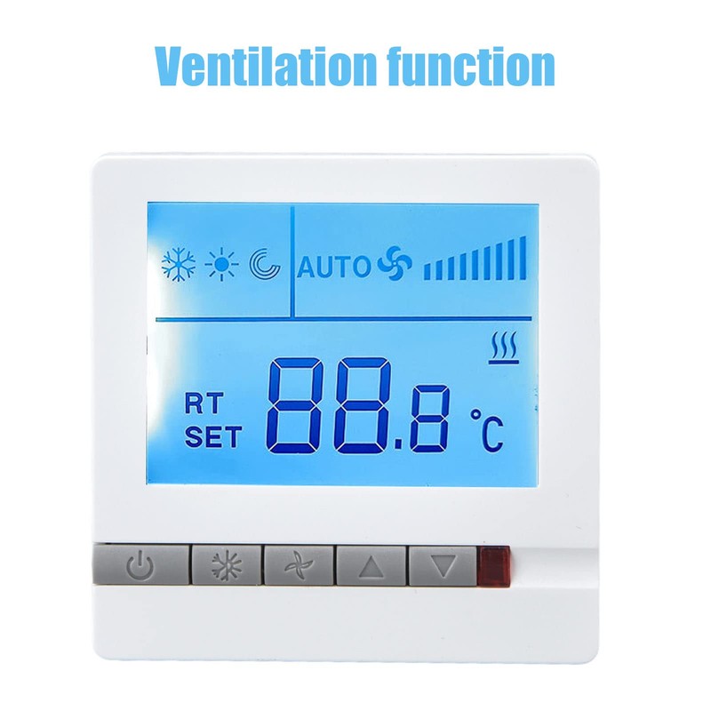 Smart Air Conditioner Controller, AC220V Multifunction LCD Display Smart Hotel