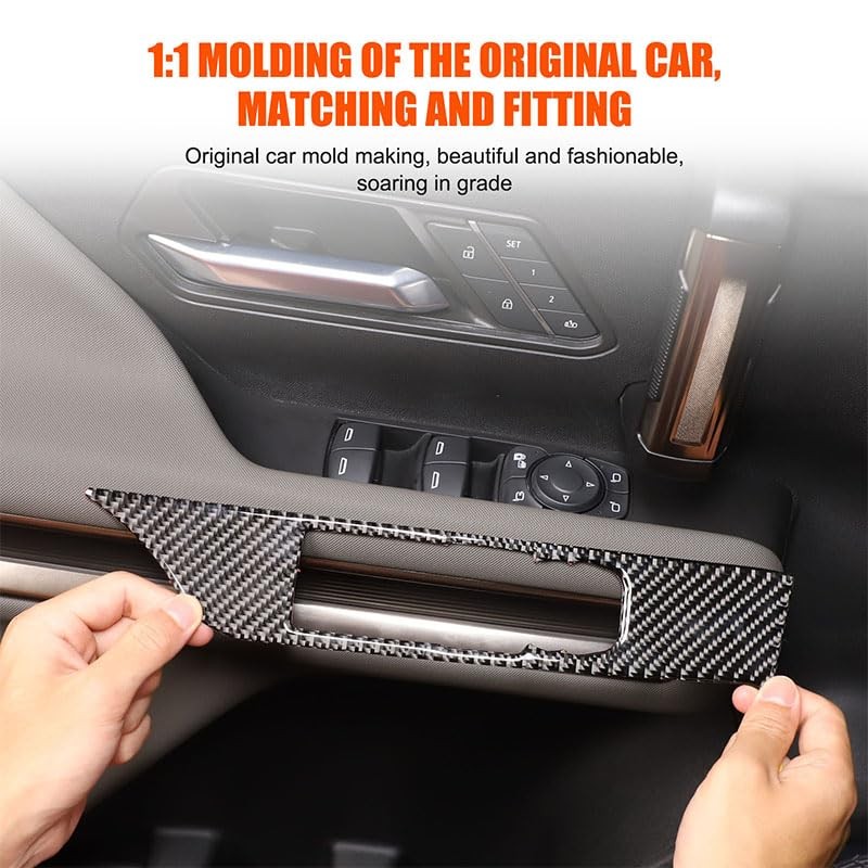 for Hummer EV Accessories Inner Door Handle Panel Cover Set