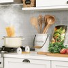 Barnyard Designs Ceramic Farmhouse Kitchen Utensil Holder for Countertop, Decorative
