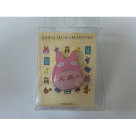 My Neighbor Totoro Pink Totoro Pin Badge Pins Ghibli at Mitaka Forest Museum Exclusive Goods Museo Totoro