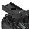 F01AF970 Plastic Alloy Battery Plate Adapter for Monitor Fill Light