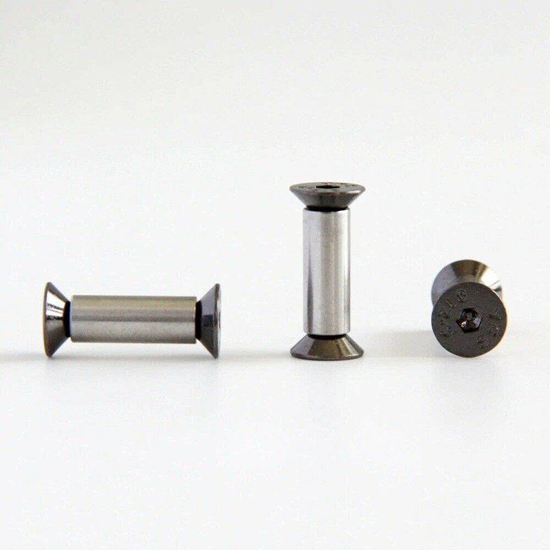 10pcs Knife Handle Bolt Rivets Screw Fastener Nut DIY Material