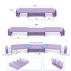 gianotter Dual Monitor Stand Riser, Desk Organizer With Drawer and