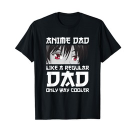 Funny Father's Day Anime Dad Cute Japanese Anime Dad Otaku T-Shirt