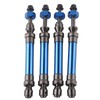 4Pcs CVD Front Rear Drive Shaft Metal Transmission Axle for