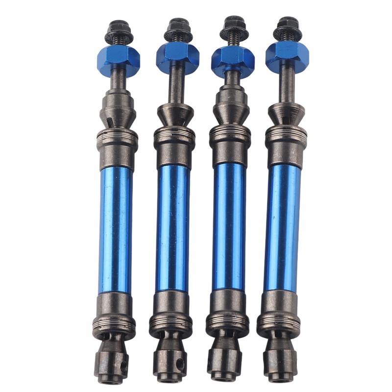 4Pcs CVD Front Rear Drive Shaft Metal Transmission Axle for