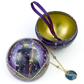 WICKED Elphaba Gift Bauble with Shiz Necklace Inside
