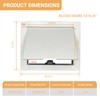 Access Panel for Drywall, 12 x 24 inch Wall Hole