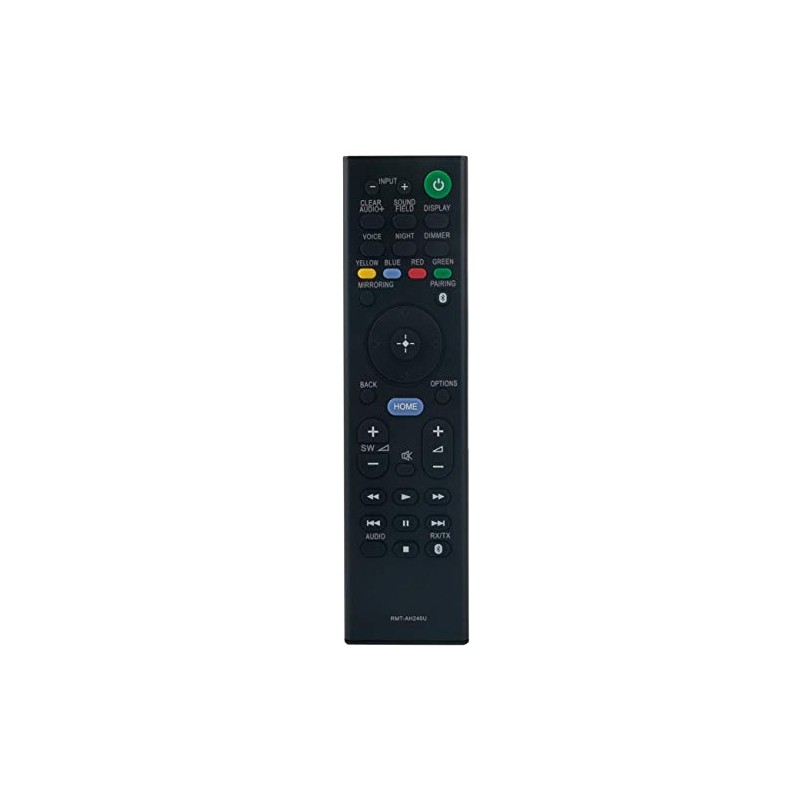 RMT-AH240U Replacement Remote Control fit for Sony Soundbar HT-NT5 HT-XT2