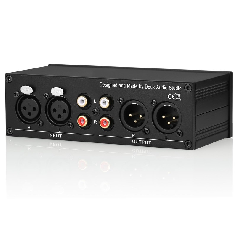 Nobsound Mini Fully-Balanced/Single-Ended Passive Preamp; Hi-Fi Pre-Amplifier; XLR/RCA Volume Controller