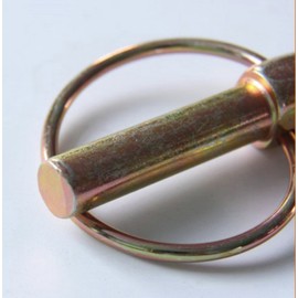 Donaly Lynch Pin Lock Pin for Agricultural Machinery Cultivator Tractor Pipe Connection Joint Set of 10 (0.4 x 2.2 inches (10 x 55 mm)