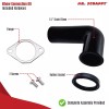 Mr. Scrappy Drain Elbow Kit for Garbage Disposal, Includes 1.5"