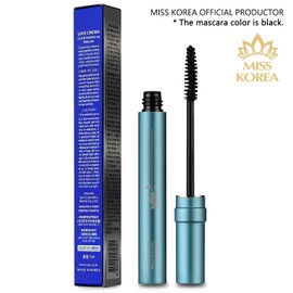 LOVE CINEMA Curling & Voluminous Mascara, Waterproof Mascara, Intense Length, Long-lasting, No Flaking, No Clumping, Smudge-proof Mascara - Black, 7ml (Blue Package) [Made in Korea]