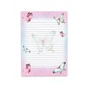 Colourful Writing Paper Letter Pad for Girls Children Butterflies Flowers