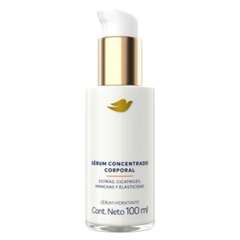 DOVE Sérum Corporal Concentrado Para Estrías, Cicatrices, Manchas y Elasticidad. Desde el primer uso la piel es estimulada ayudando a su reparación y regeneración. Las zonas más secas y frágiles se fortalecen con una hidratación profunda y duradera. 100 