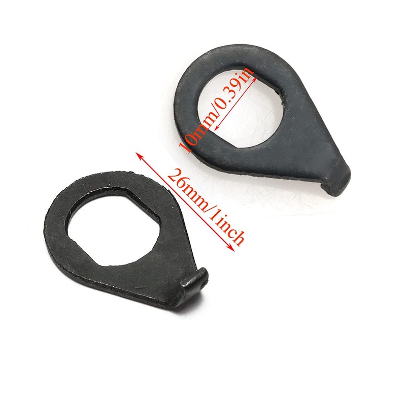 PZRT 2pcs Bike Wheel Hub Hook Washer Bicycle Hub Safety