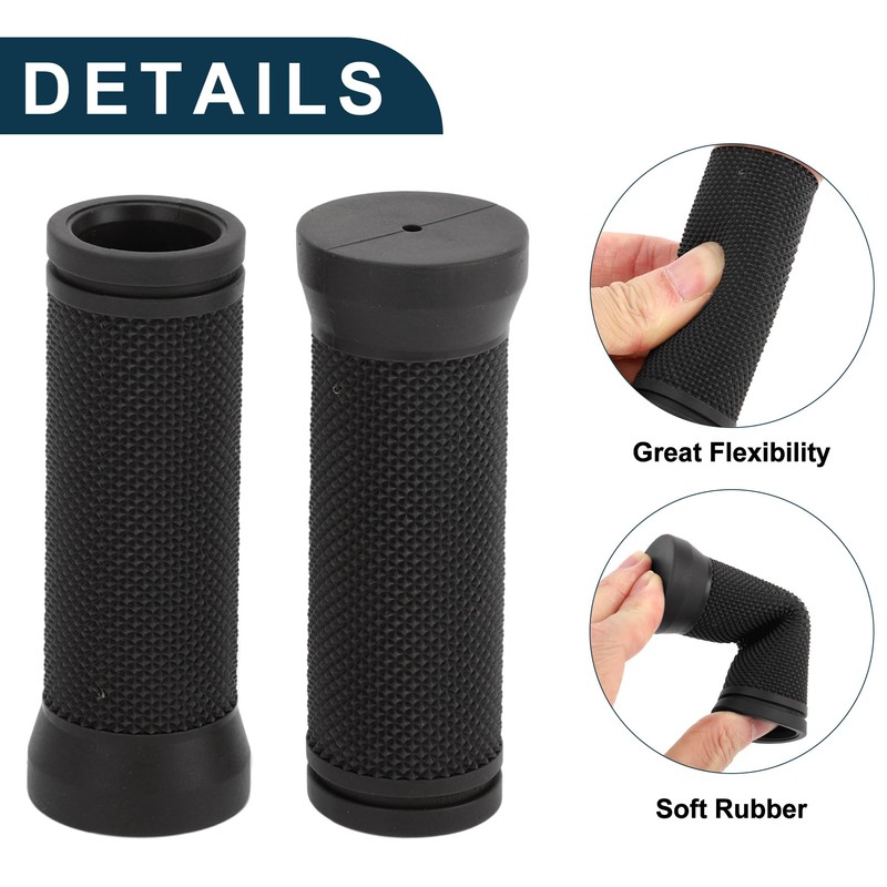 TUCKBOLD Bike Handlebar Grips Covers 90mm Long Lightweight | Bicycle
