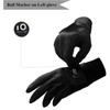 AXKAL Winter Golf Gloves Men With Ball Marker Warm Grip
