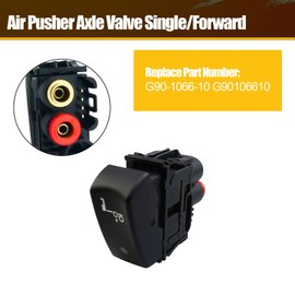 Pusher Axle Air Valve Single Forward Rocker Switch Fit for Kenworth W900 2013-2015 Replace G90-1066-10 G90106610