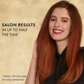 HOT TOOLS HOT TOOLS 24K Gold One-Step Hair Dryer and Volumizer | Style and Dry Quickly with Less Frizz, Professional Blowout with Ease for Shiner, Healthier-Looking Hair