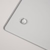 Phore Tempered Glass Cutting Board for Kitchen, Dishwasher Safe, Clear