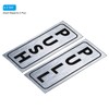 PATIKIL Push Pull Door Sign, 2 Set 2"x5" PVC Self-Adhesive